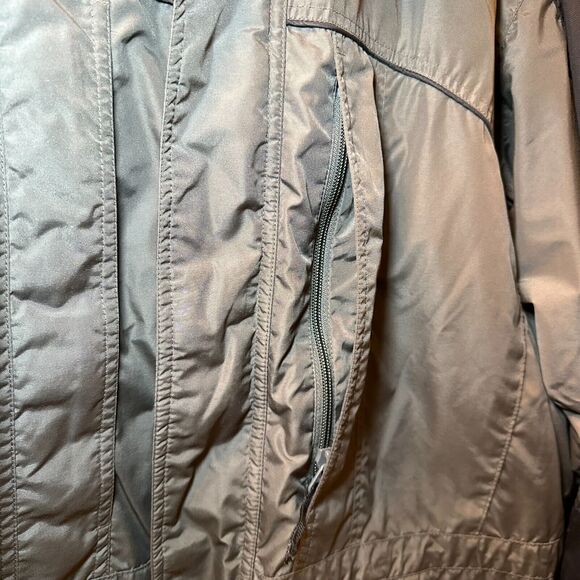 Columbia Interchange Core Coat Winter Jacket Men Size Med Gray/Black SHELL ONLY - Picture 4 of 5